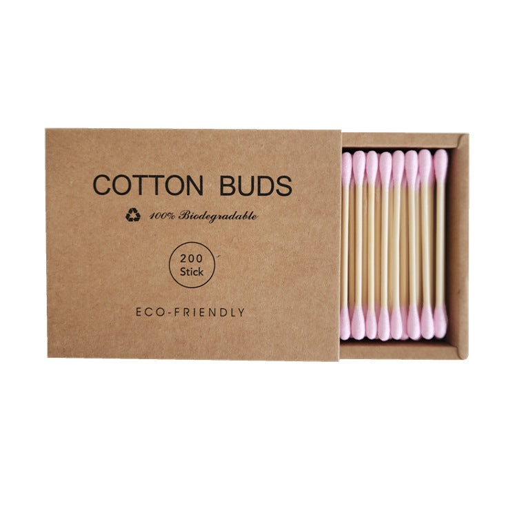 Bamboo stick cotton swab