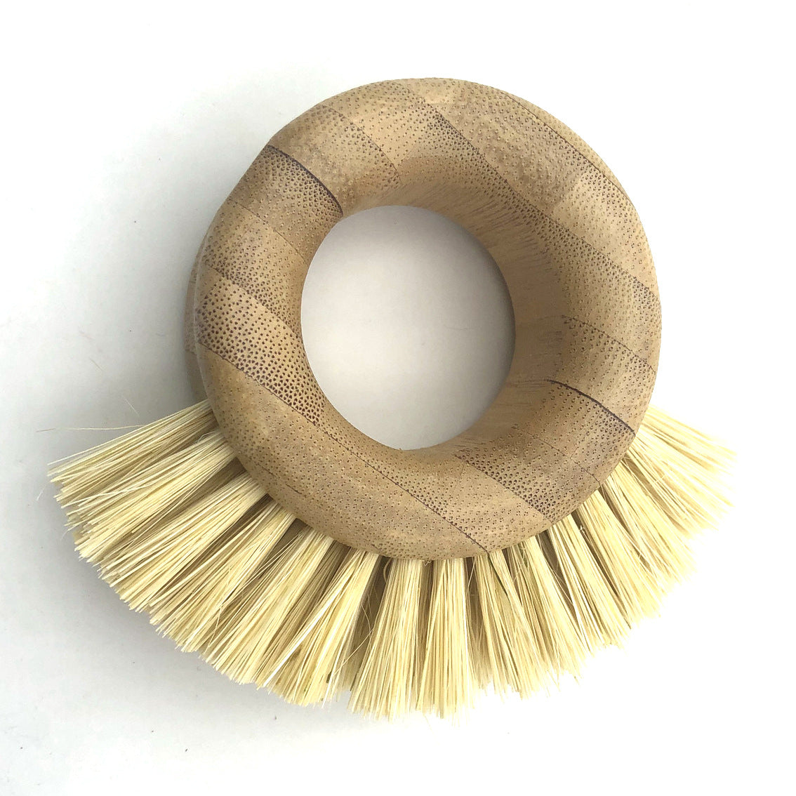 Wooden kitchen cleaning brush