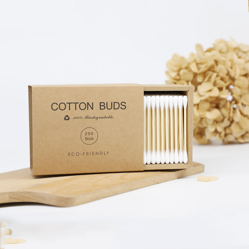 Bamboo stick cotton swab