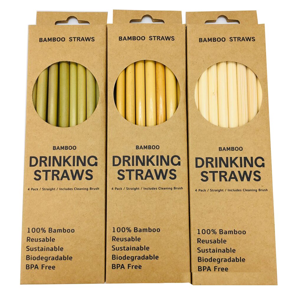 Natural Bamboo Straws