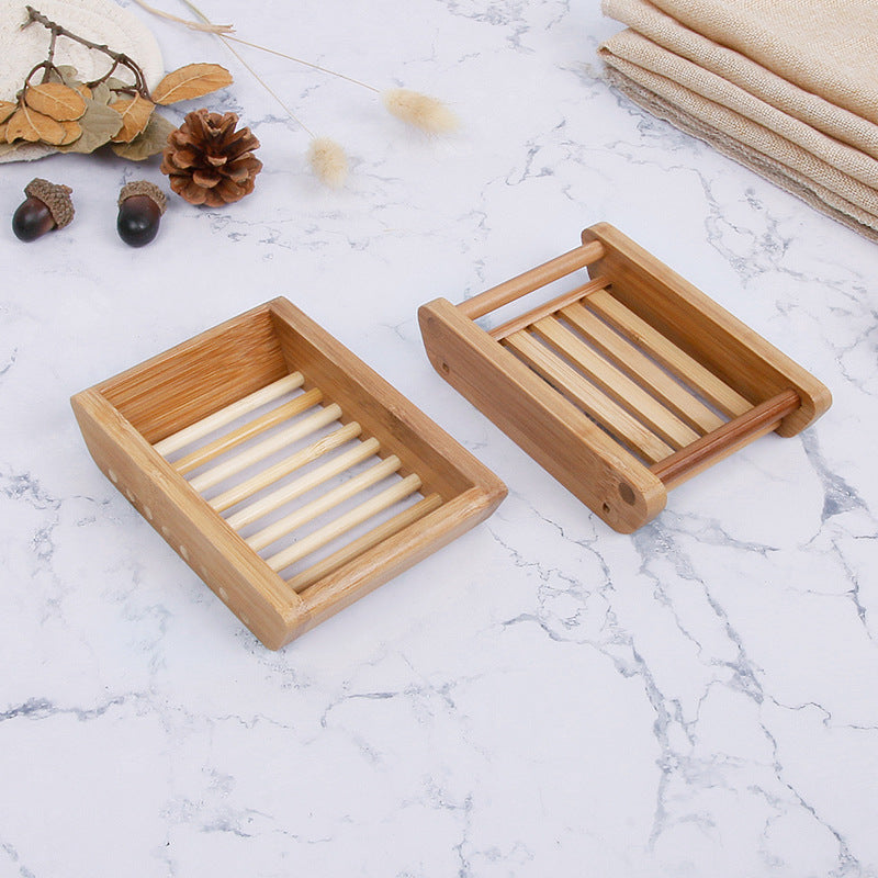 Bamboo Drain Dish Box