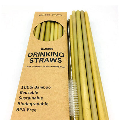 Natural Bamboo Straws